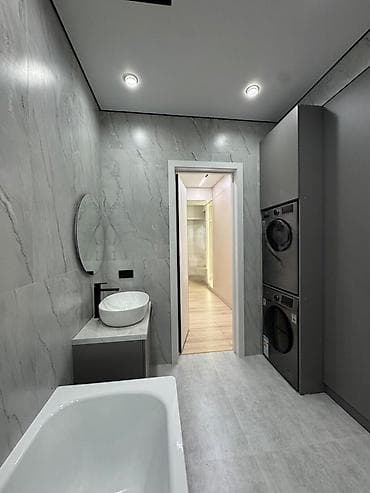 discovery studio: 3 комнаты, 104 м², Асанбай мкр Элитка, 3 этаж, Дизайнерский ремонт — 8