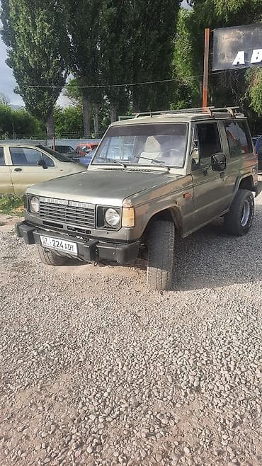 2 4 д: Mitsubishi Pajero: 1987 г., 2.5 л, Механика, Дизель, Внедорожник — 1
