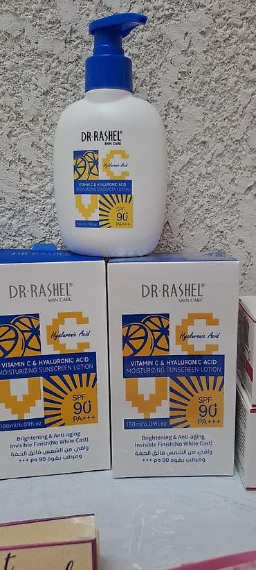 Красота и здоровье: Увлажняющий солнцезащитный лосьон DR.RASHEL Vitamin C & Hyaluronic — 1