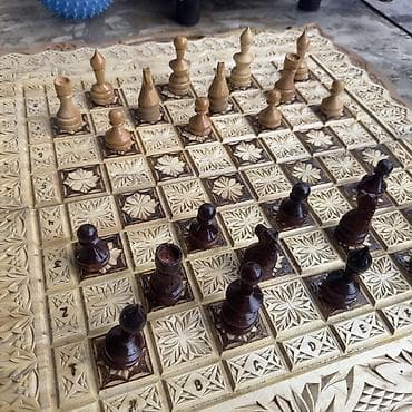 Спорт и хобби: 🔥 Продаются эксклюзивные резные нарды ручной работы 🔥 ♟️ Натуральное — 4