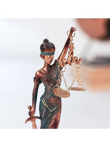 Монеты: Статуэтка Фемида Богиня Правосудия
18 см, полистоун — 3