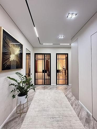 pro group: 3 комнаты, 103 м², Асанбай мкр Элитка, 5 этаж, Дизайнерский ремонт — 1