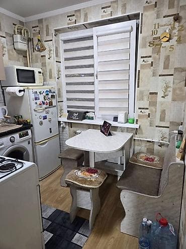 Недвижимость: 2 комнаты, 42 м², ул. Ахунбаева / Малдыбаева 104 серия, 4 этаж — 3