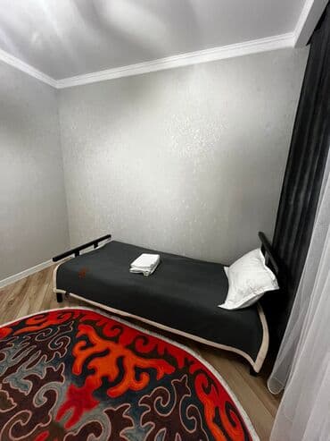 1 комнатная квартира бишкек снять долгосрочно: 1 комната, Постельное белье, Парковка, Бронь — 7