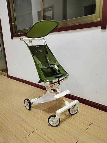 легкая складная: Легкая прогулочная коляска-трость для малышей - Компактная складная — 1