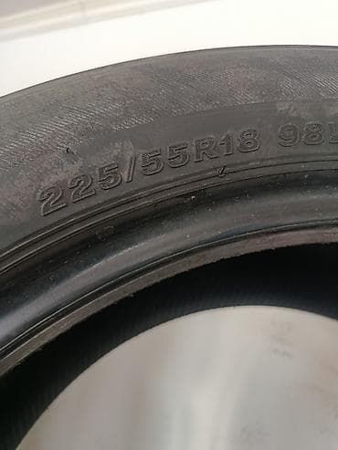 р18 r18: Шины 225 / 55 / R 18, Лето, Б/у, Комплект, Легковые, Япония, Bridgestone — 2
