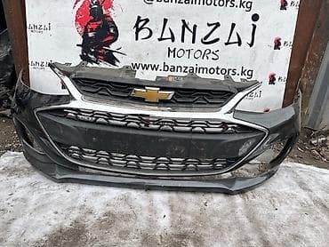 бампер на спарк: Бампер Chevrolet, Б/у, Оригинал — 1