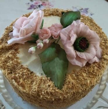 продаю пекарния: Принимаю заказы на изготовление цветов из сахарной пасты для — 3