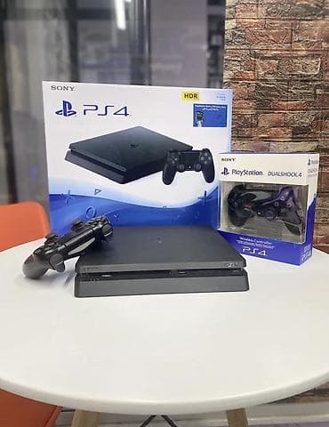 🎮 ПРОДАЁТСЯ PS4 Slim 1TB 🎮 ✅ Память 1TB ✅ 2 оригинальных джойстика ✅