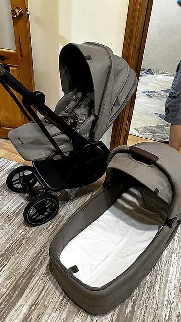 детские каласки: Коляска, цвет - Коричневый, Б/у — 2