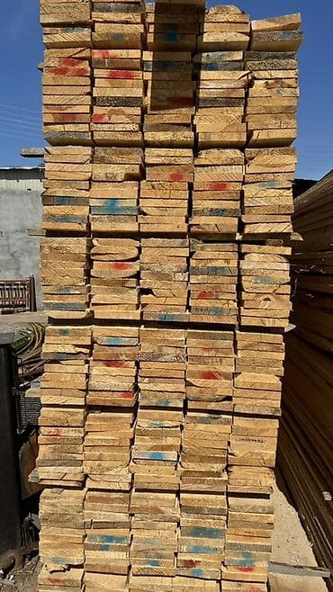 дом сруб под ключ: Доски, Обрезные, Для строительства, Сосна, Черновые — 1