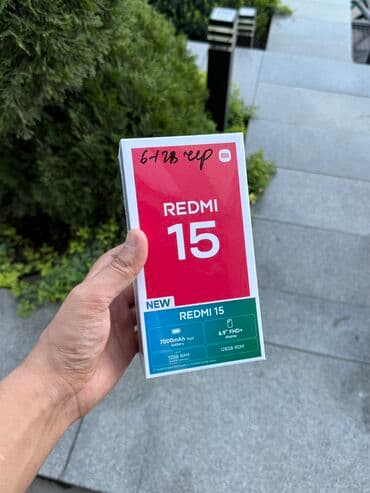 Redmi, Redmi 15, Новый, 128 ГБ, 2 SIM