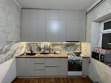 Туалетные столики: Кухонный гарнитур, Новый, цвет - Серый, ДСП, Бесплатная доставка — 6