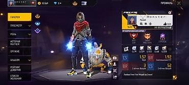 игровые очки: Игровой аккаунт Free Fire - Ник: Monster - Язык профиля: русский - — 3