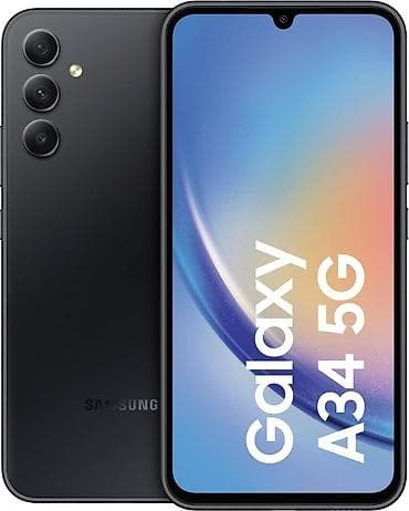 Samsung Galaxy A34 5G, түсү - Кара — 1