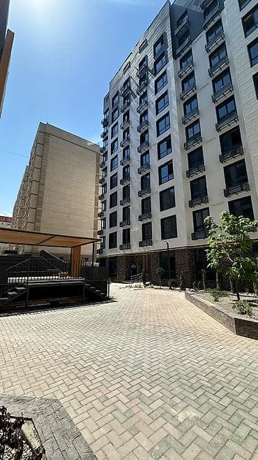 2 комнаты, 51 м², ул. Алматинка / Чуй Элитка, 2 этаж, ПСО (под самоотделку)