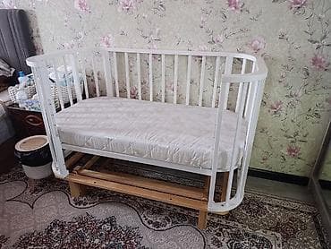 Детский мир: Продаем детскую кровать 120*60 RANT "SANDY" с маятниковым механизмом — 2