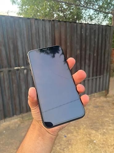 iphone 9: IPhone X, Б/у, 64 ГБ, Черный, 99 % — 1