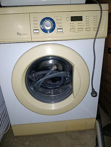 Тиричилик техникасы: Стиральная машина фронтальная LG WD-8016NU, загрузка 5 кг. Основные — 1