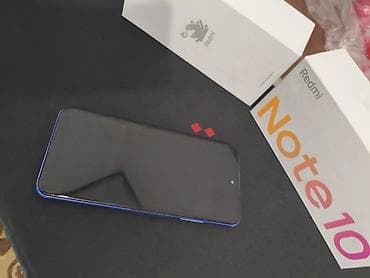 redmo 9a: Redmi, Redmi Note 10, Б/у, 128 ГБ, цвет - Синий — 3
