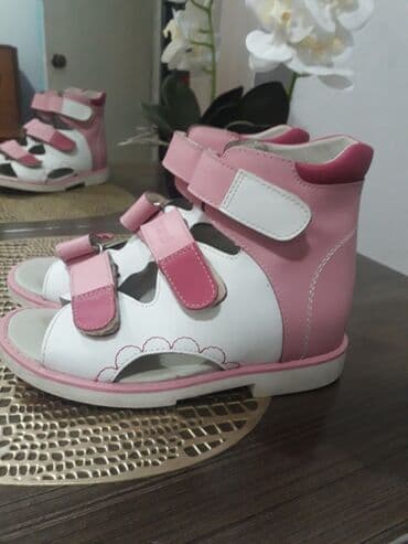 стельки кожаные: Г.Токмок. Ортопедическая обувь 31р. Турция, почти новая, одевали дома — 3