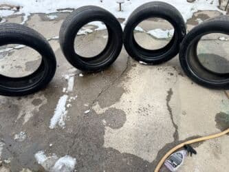 шины комплект: Продаю летние колеса. Стояли на камри 75 р18 — 4