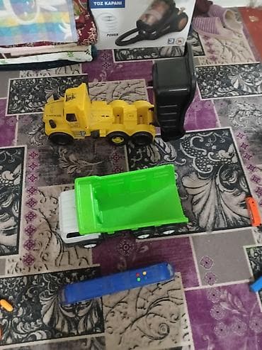 сколько стоит детские машины: Набор игрушечной техники: два самосвала и поезд - Игрушечные — 2