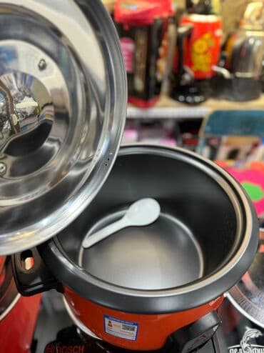 авто мультиварка: Рисоварка большая шикарного качества Объем 8 литров Автоматическое — 6