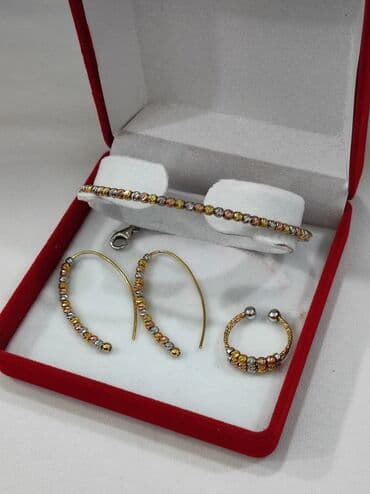 свадебные наборы ручной: Серебряный Набор+ Браслет Дизайн Италия Дорика Для заказа пишите на — 6