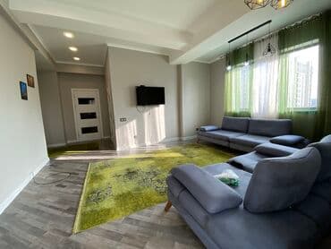 тоголок молдо исанова: 2 комнаты, С мебелью полностью — 1