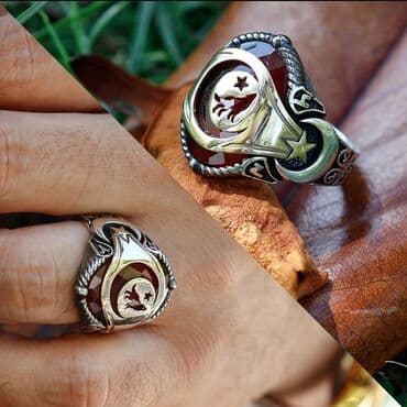 модный современные кыргызские национальные платья: Кольца перстень печатки изделия ручной работы серебро 925 пробы на — 8