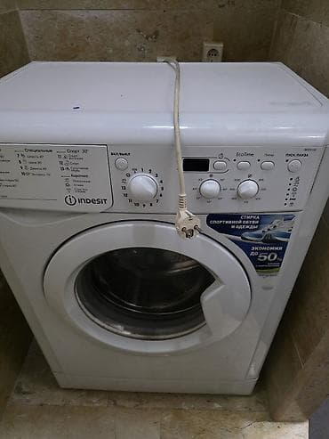с 35: Стиральная машина Indesit фронтальная, серия Eco Time. Основные — 3