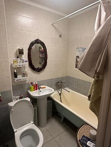 комнаты в тамчы: 2 комнаты, 44 м², 104 серия, Косметический ремонт — 5