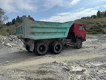 Транспорт: КАМАЗ самосвал, 6x4 - Классический самосвал КАМАЗ с металлическим — 3