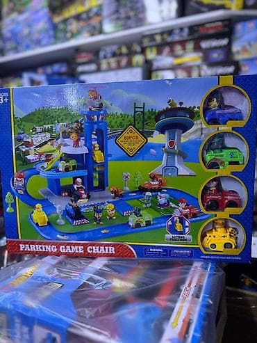 Игровой набор «Parking Game Chair» — многоуровневая парковка и