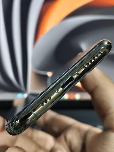 iphone xc max: IPhone 11 Pro, Б/у, 512 ГБ, Matte Midnight Green, 95 % — 5