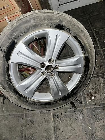 шина 285 70 19 5: Колеса в сборе 245 / 55 / R 19, Зима, Б/у, Запаска, Легковые, Литые, отверстий - 5 — 1