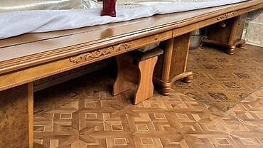 бу стол и стуля: Стол для зала, Не раскладной, Прямоугольный — 1