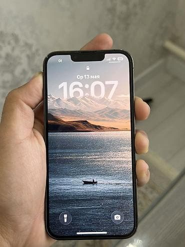 Техника жана электроника: IPhone 13 Pro, Колдонулган, 128 ГБ, Jet Black, Коргоочу айнек, Каптама, 83 % — 7
