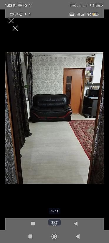 osh flat: 3 комнаты, 80 м², Карагачевая роща 1 этаж, Свежий ремонт — 3