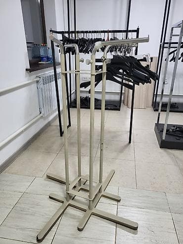 весы аптечные купить: Металлическая напольная стойка-рейл для одежды - Конструкция: прочная — 2