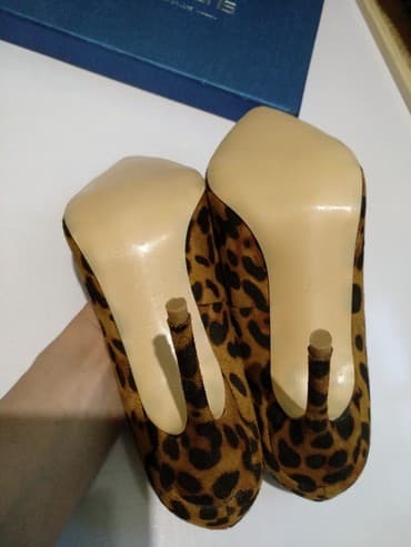 леопард: Новые шикарные туфли лодочки, расцветка леопард. Идеальны на выход и — 6