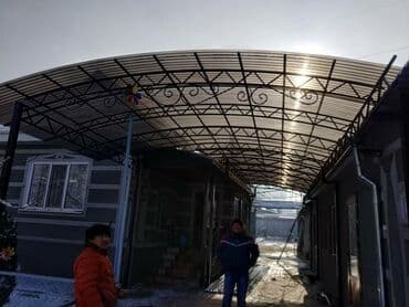 поликарбонат купить в бишкеке: Сотовый и монолитный поликарбонат для навесов, козырьков и теплиц — 6