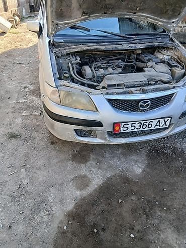 Унаа: Mazda PREMACY: 2004 г., Кол менен иштөөчү, Вэн/Минивэн — 7