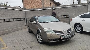 70 сом: Nissan Primera: 2006 г., 1.6 л, Кол менен иштөөчү, Бензин, Седан — 10