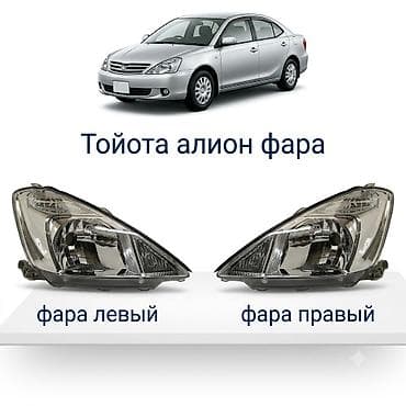 таета аллион: Комплект передних фар Toyota 2003 г., Новый, Аналог — 1