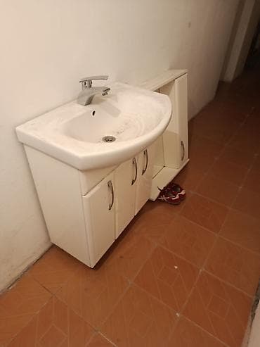 мебель для душа: Гарнитур для прихожей, Тумба, цвет - Белый — 2