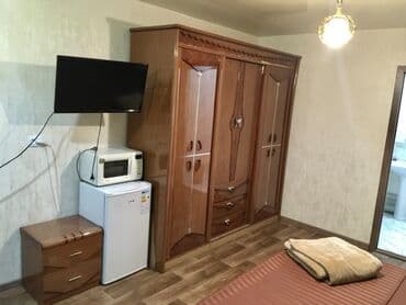 суточные 2 комнатные квартиры бишкек: 1 комната, Интернет, Wi-Fi, Банные принадлежности, Кондиционер — 5