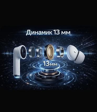 русская: Беспроводные вакуумные наушники, Hoco, Новый — 3