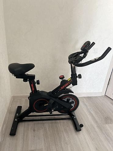 Спин-байк (велотренажер) для дома - Тип: механический спин-байк с